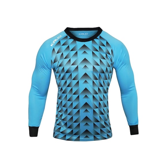 Other - Blue Geometric goal keeper long sleeve jersey